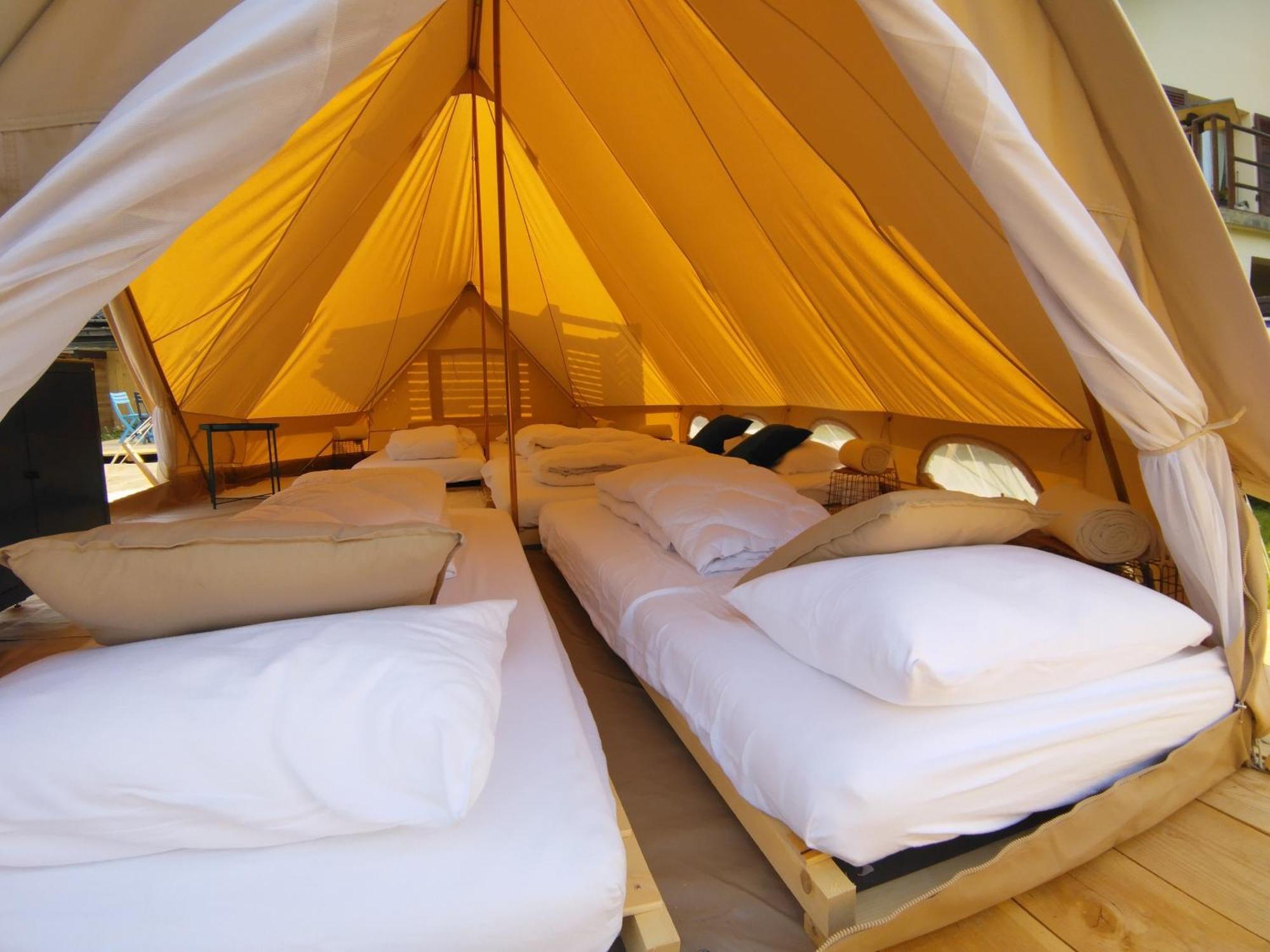 מלון Novalaise Camping Le Hameau Des Pecheurs חדר תמונה