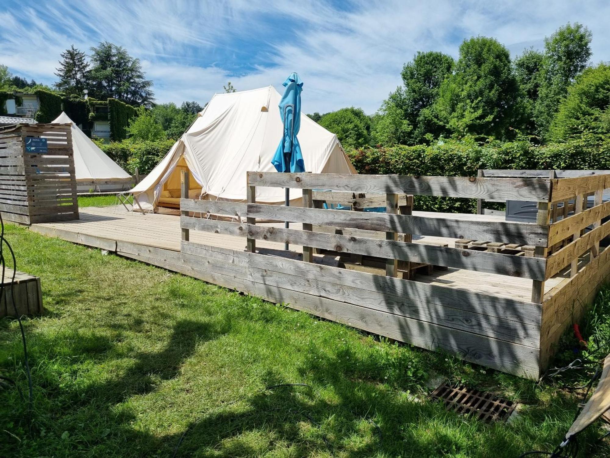 מלון Novalaise Camping Le Hameau Des Pecheurs חדר תמונה